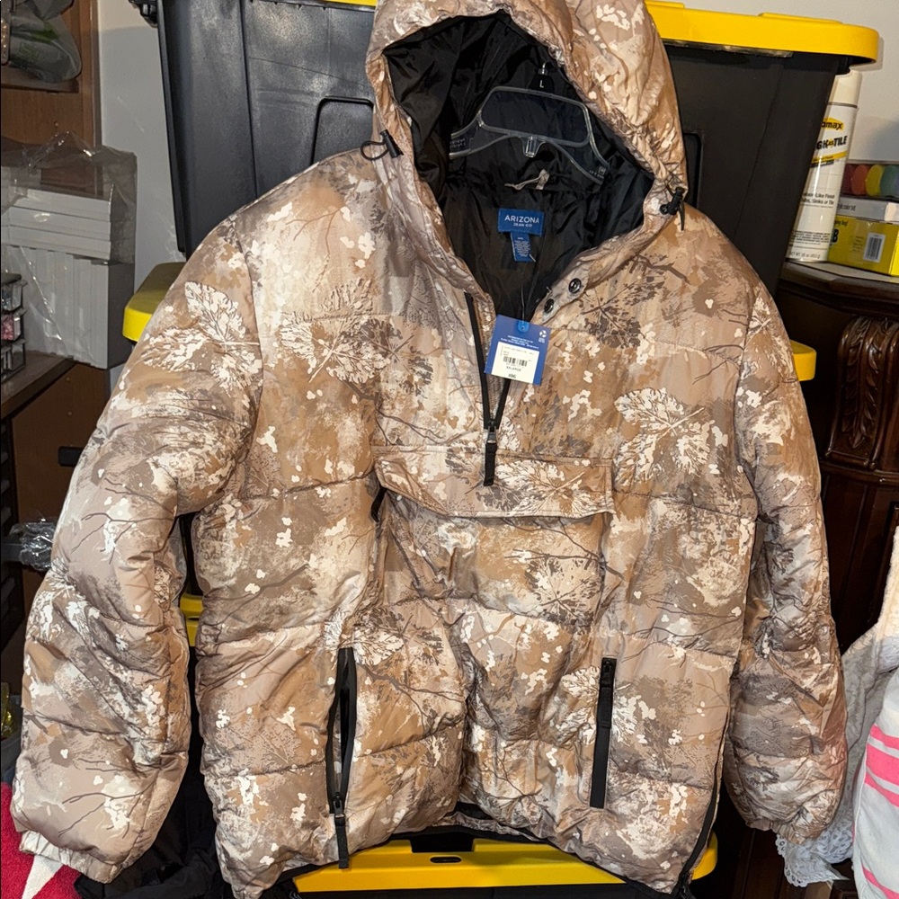 ARIZONA JEAN CO Arctic Shield Camouflage Puffer Jacket